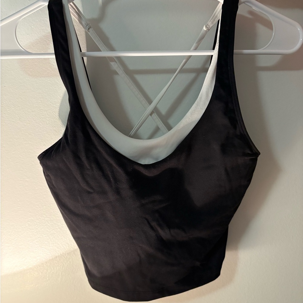 Gilly Hicks White Active Boost Top